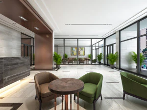 corridoio dell'appartamento tx Modello 3D