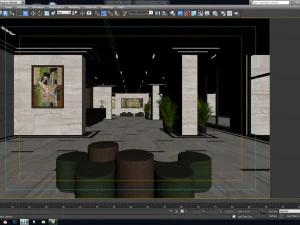corridoio dell'appartamento tx Modello 3D