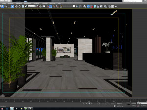 hall of apartment tx 3D-Modell