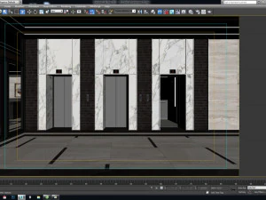 corridoio dell'appartamento tx Modello 3D