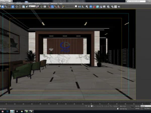 corridoio dell'appartamento tx Modello 3D