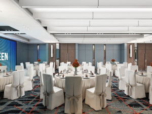 hotel ballroom Modèle 3D