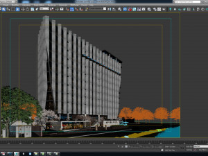 hotel building th Modelo 3D