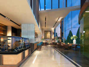 vest&iacute;bulo del hotel cbb Modelo 3D