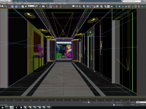 hotel lobby cbb 3D Модель