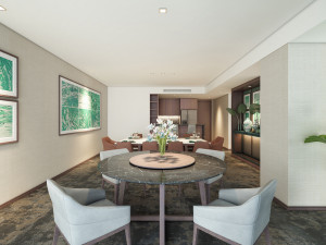 hotel president room 2 3D Model