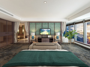 hotel president room 2 3D Model