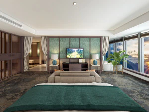 hotel president room 2 3D Model