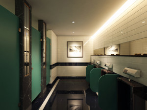 hotel restroom cb 3D 模型