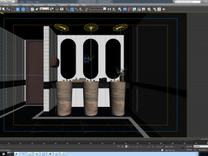 hotel restroom cb 3D 模型