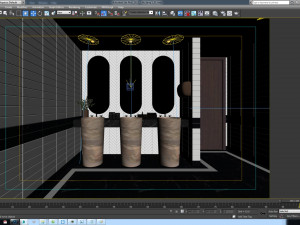 hotel restroom cb 3D 模型