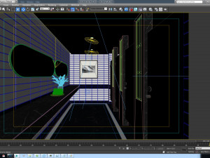 hotel restroom cb 3D 模型