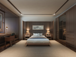 hotel room 03 Modelo 3D