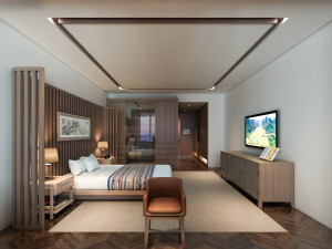 hotel room 03 Modelo 3D