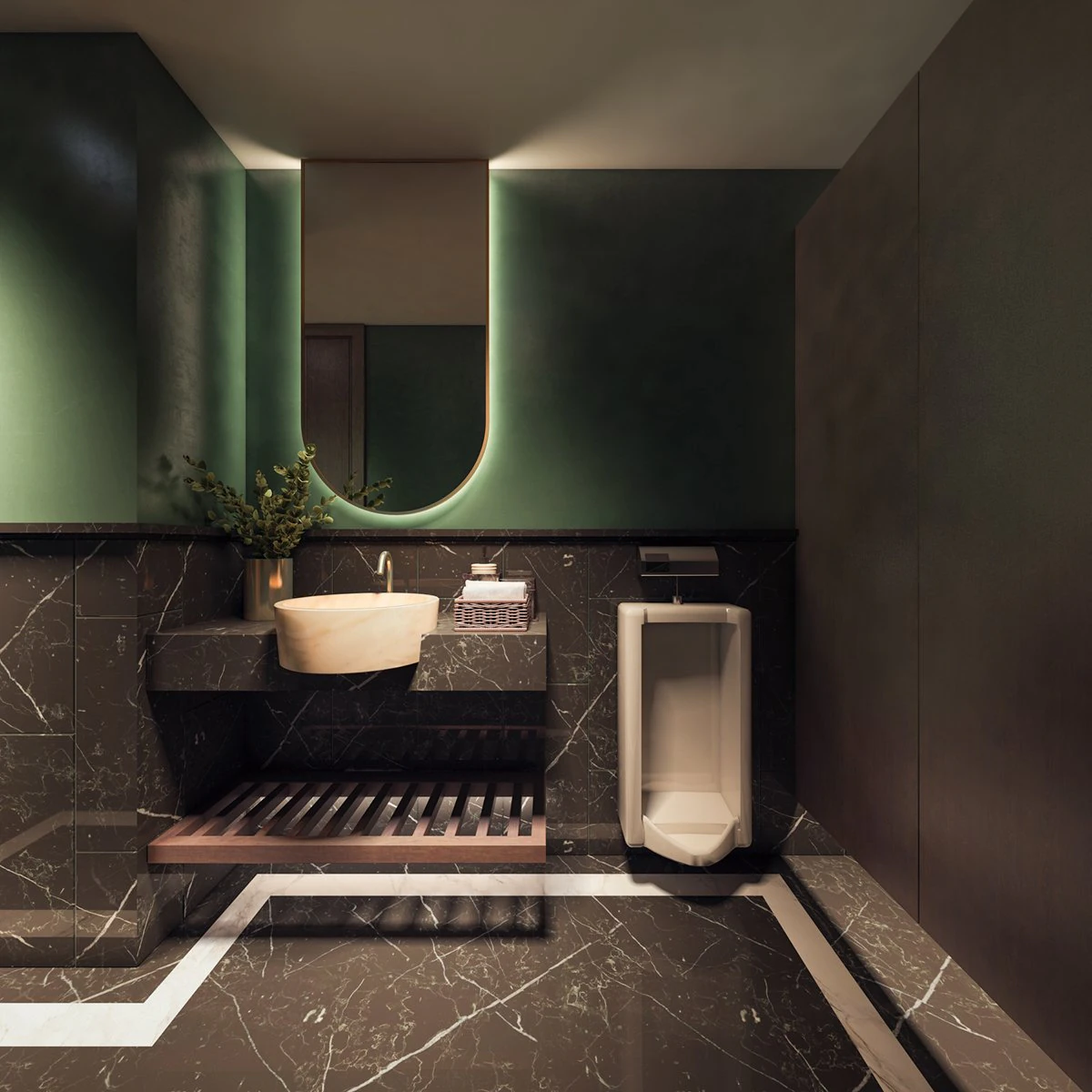 hotel toilet 3D Model .c4d .max .obj .3ds .fbx .stl .blend 