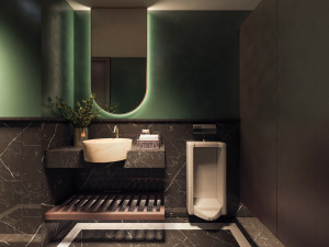 hotel toilet 3D 모델