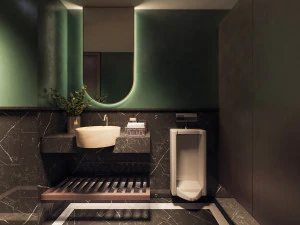 banheiro do hotel Modelo 3D