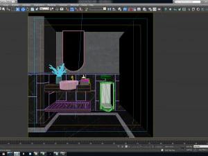 hotel toilet 3D Model