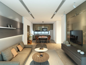 house livingroom ct 3D-Modell