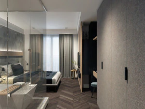 k apartment interior full rooms 3D Model