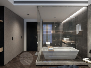 k apartment interior full rooms Modelo 3D