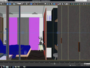 k apartment interior full rooms 3D Model