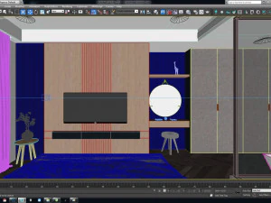 k apartment interior full rooms 3D Model