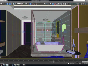 k apartment interior full rooms 3D Model
