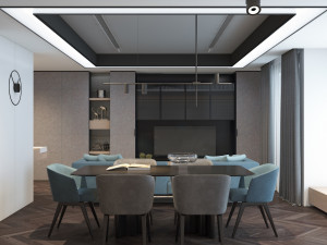 k apartment livingroom Modello 3D