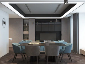 k apartment livingroom 3D Model