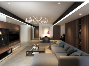 livingroom chph 3D Модель
