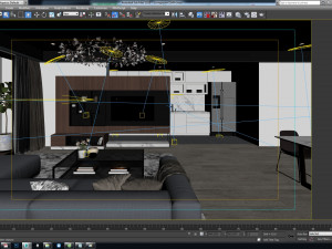 livingroom chph 3D 模型
