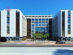 office building 2 options 3D मॉडल
