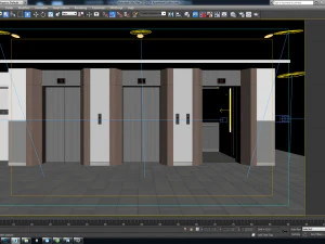 p apartmant lobby 3D Model