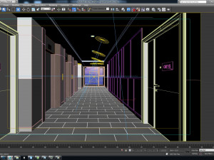 p apartmant lobby 3D Model