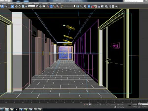 p apartmant lobby 3D Model