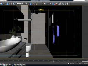 p apartment interior a2 bedroom 2 3D Model