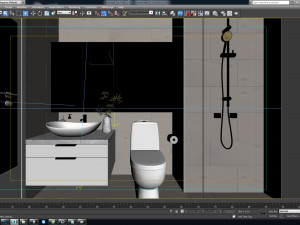 p apartment interior a2 bedroom 2 3D Model