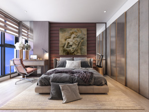 p apartment interior full rooms a2 3D 모델