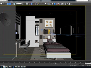 p apartment interior full rooms b1 Model 3D
