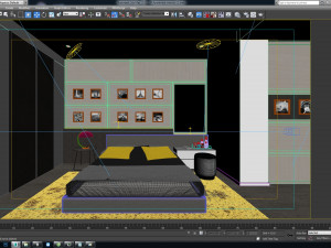 p apartment interior full rooms b1 Model 3D