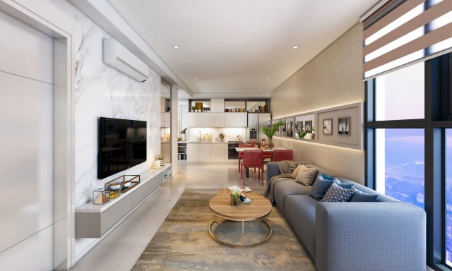 p apartment interior livingroom b1 3D Model .c4d .max .obj .3ds .fbx .stl .blend 