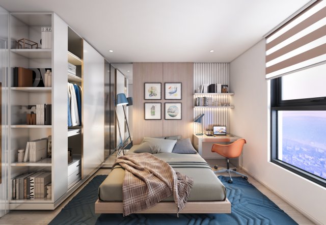 p bedroom interior 01 3Dモデル .c4d .max .obj .3ds .fbx .stl .blend 