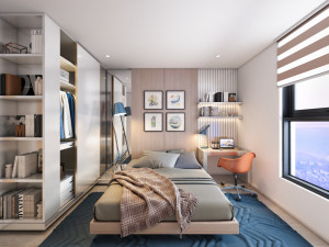 p bedroom interior 01 3Dモデル