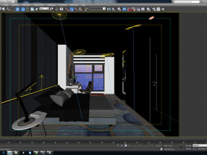 p bedroom interior 02 3Dモデル