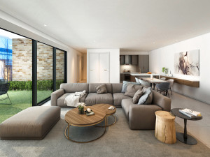 qm house interior 3D-Modell