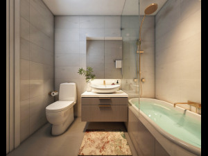 qm house interior 3D Модель