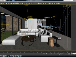 qm house interior 3D Модель