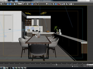 qm house interior 3D Модель