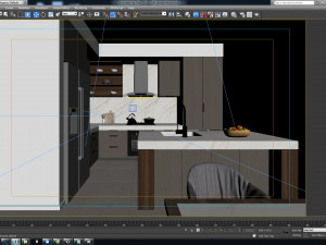 qm house interior 3D Модель